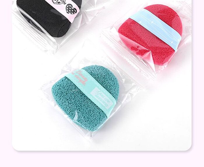 Yaozhi Facial Cleaning Puff - Pink (For Sensitive Skin) - 1pc