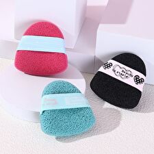Yaozhi Facial Cleaning Puff - Pink (For Sensitive Skin) - 1pc