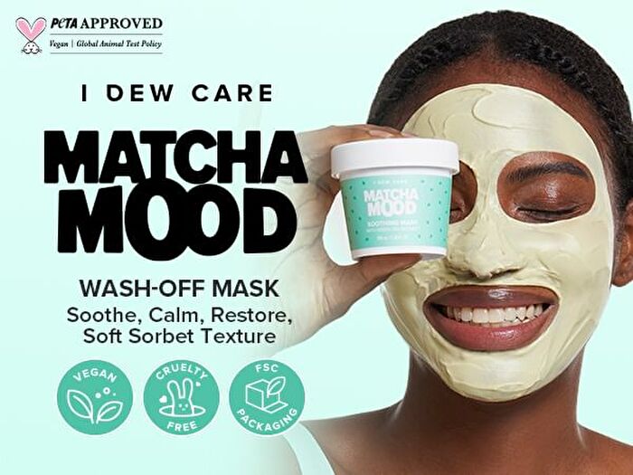 I Dew Care Matcha Mood Soothing Mask - 2025 Version - 100ml