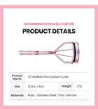 Pink Eyelash Curler - 1 pc