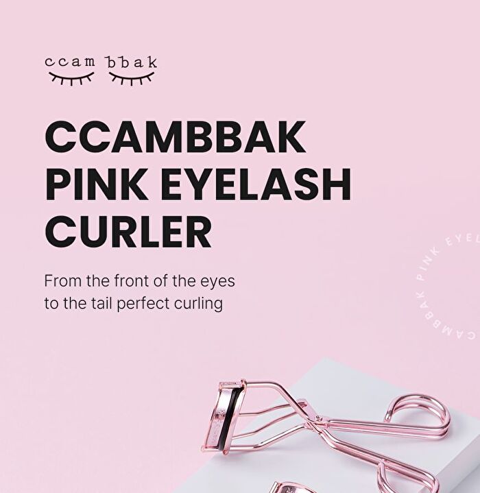 Pink Eyelash Curler - 1 pc