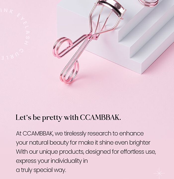Pink Eyelash Curler - 1 pc