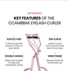 Pink Eyelash Curler - 1 pc