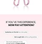 Pink Eyelash Curler - 1 pc