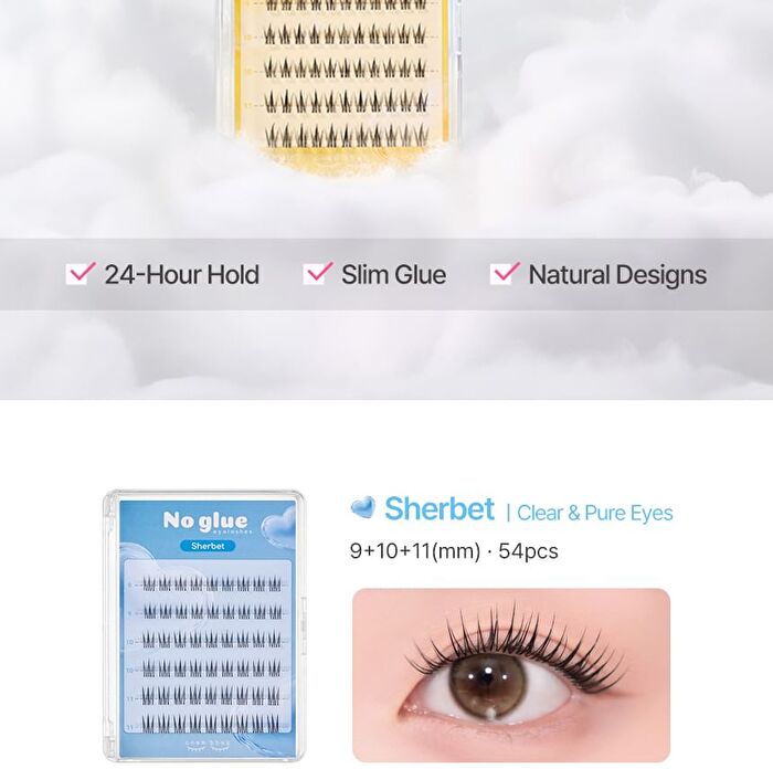 No Glue Lash - 3 Types - Pony