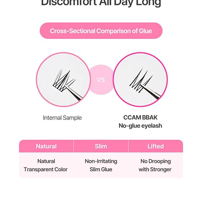 No Glue Lash - 3 Types - Sherbet