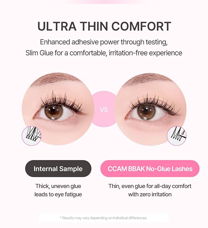 No Glue Lash - 3 Types - Sherbet