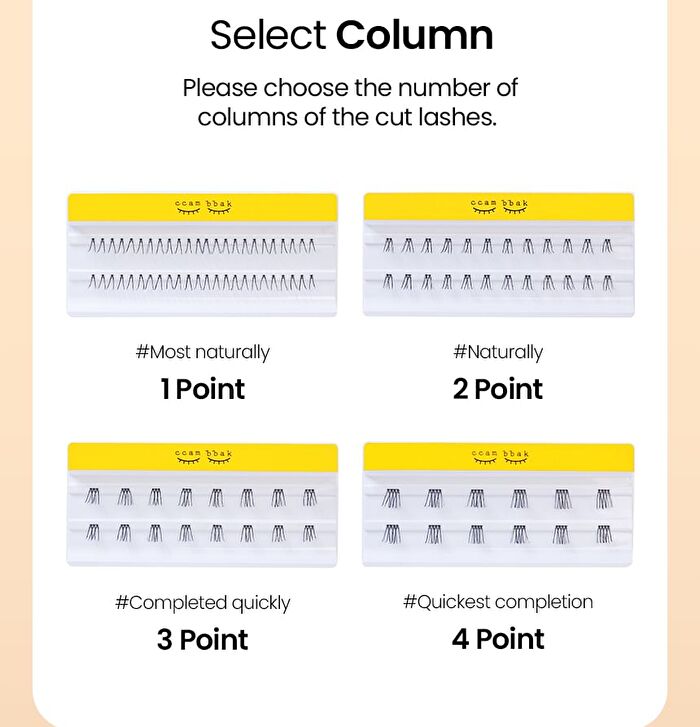 Original Bold Eyelash Pair - 3 Types - 12mm
