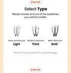 Original Bold Eyelash Pair - 3 Types - 11mm