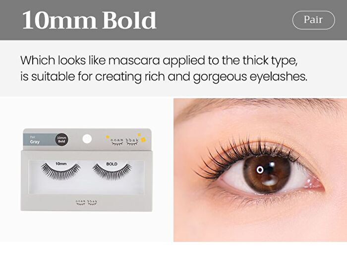 Original Bold Eyelash Pair - 3 Types - 11mm