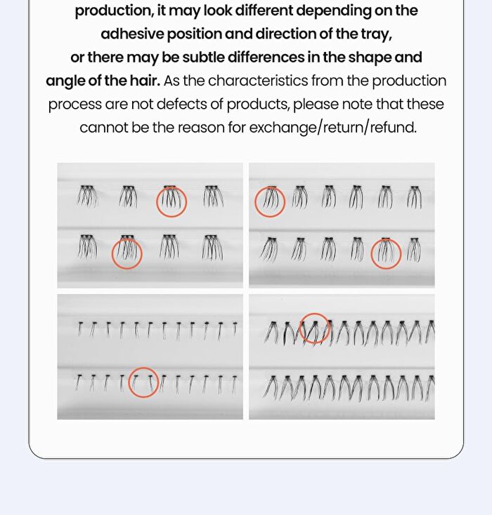 Original Bold Eyelash Pair - 3 Types - 11mm