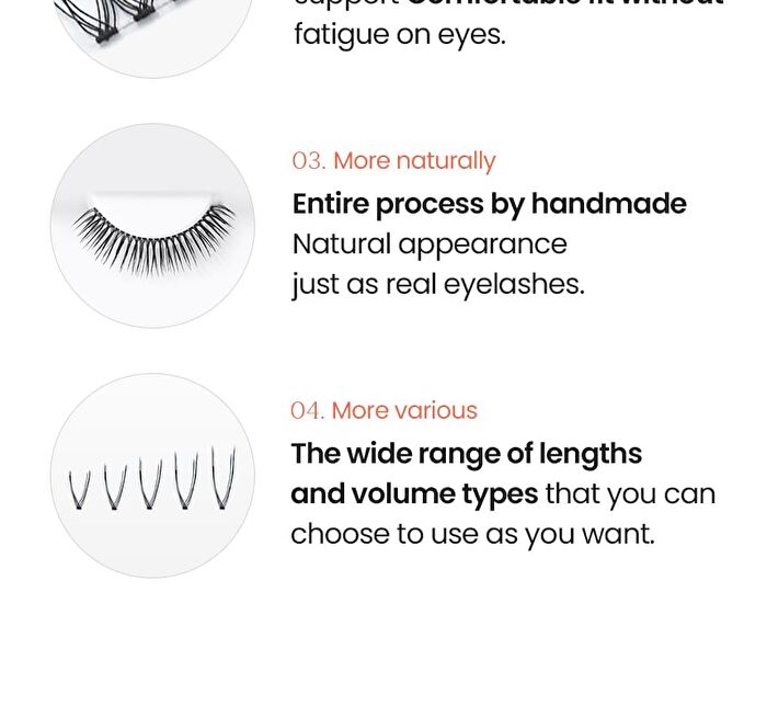 Original Bold Eyelash Pair - 3 Types - 11mm