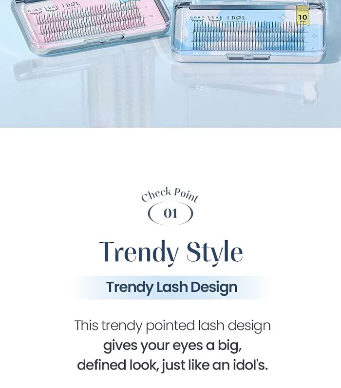 I Dol Lash - 8 Types - W-Type - 11mm