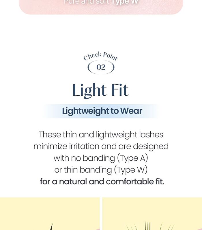I Dol Lash - 8 Types - W-Type - 11mm