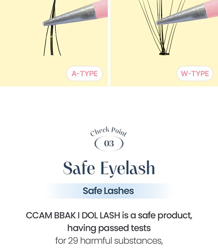 I Dol Lash - 8 Types - W-Type - 11mm