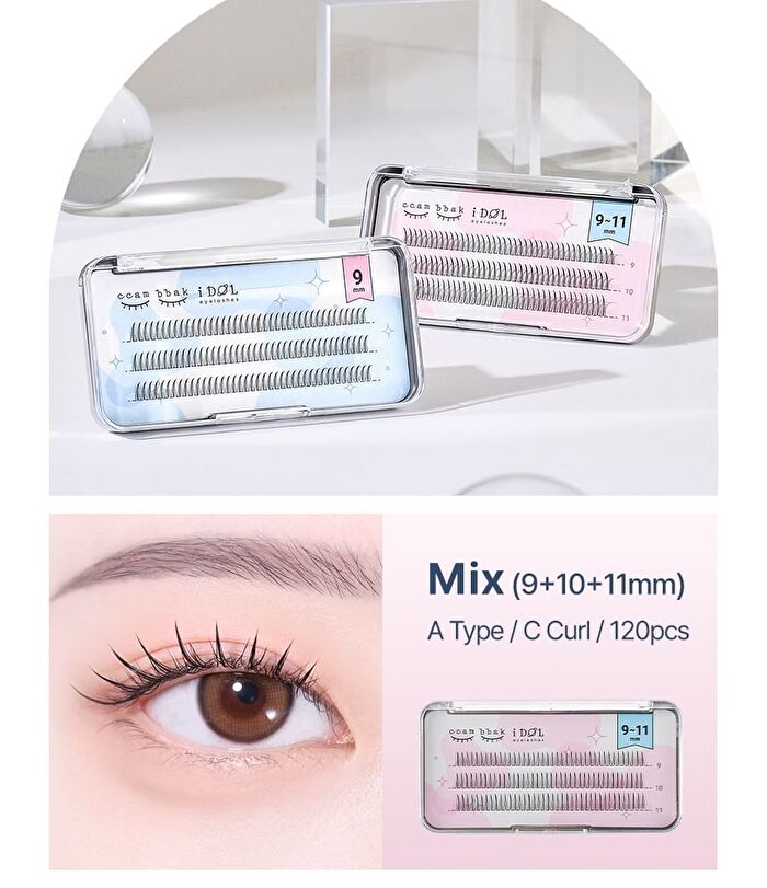 I Dol Lash - 8 Types - W-Type - 11mm