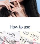 I Dol Lash - 8 Types - W-Type - 11mm