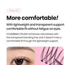 Original Eyelash 4 Points - 9 Types - 8mm Light