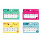 Original Eyelash 4 Points - 9 Types - 8mm Light
