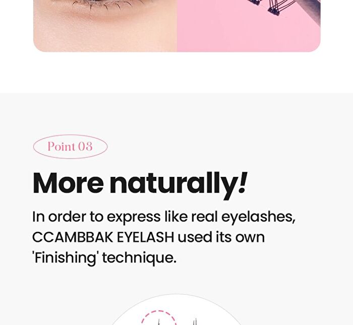 Original Eyelash 1 Point - 13 Types - 10mm Brown