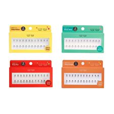 ccam bbak Original Eyelash 2 Points - 13 Types - 12mm Thick