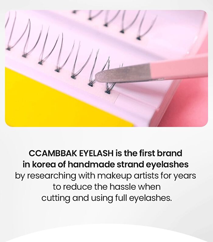 Original Eyelash 1 Point - 13 Types - Under Brown