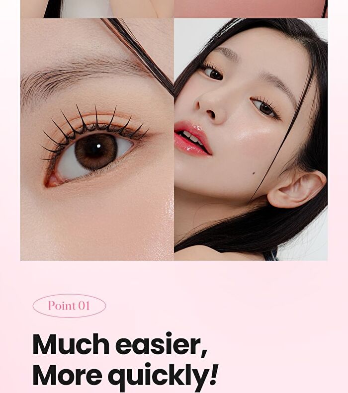 Original Eyelash 1 Point - 13 Types - Under Light Black