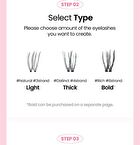Original Eyelash 1 Point - 13 Types - 9mm Light