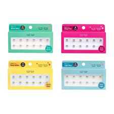 ccam bbak Original Eyelash 4 Points - 9 Types - 9mm Light