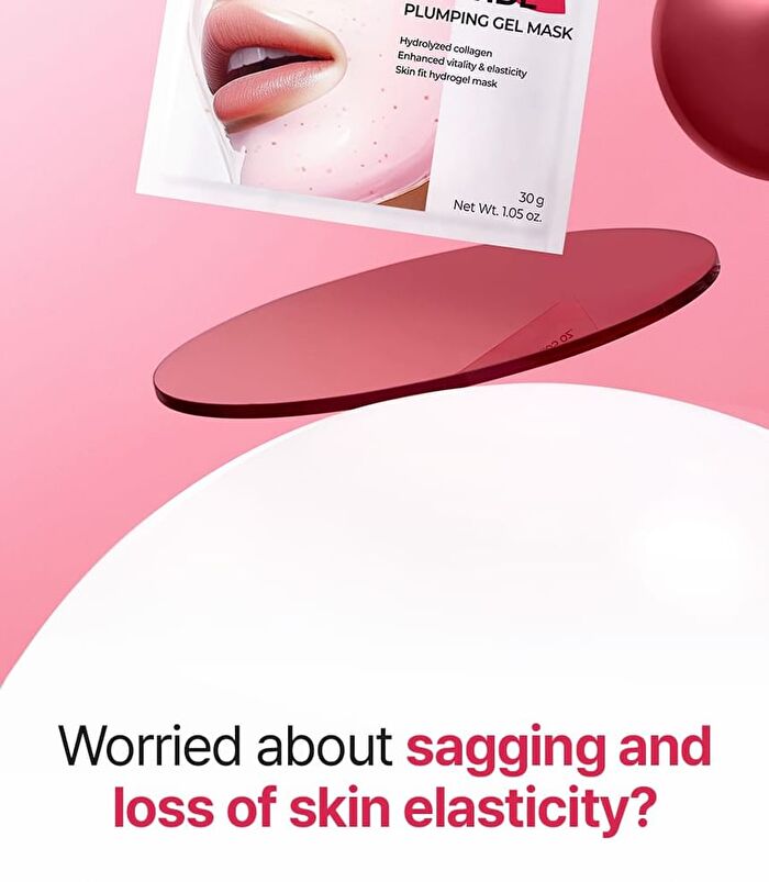 Plum Peptide Plumping Gel Mask Set - 30g x 4 sheets
