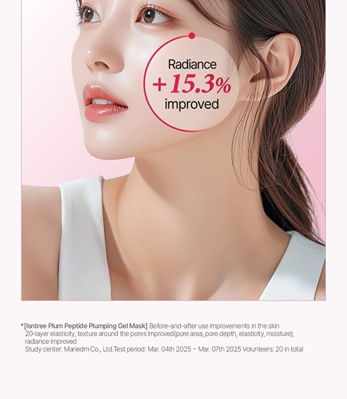Plum Peptide Plumping Gel Mask - 30g x 1 sheet