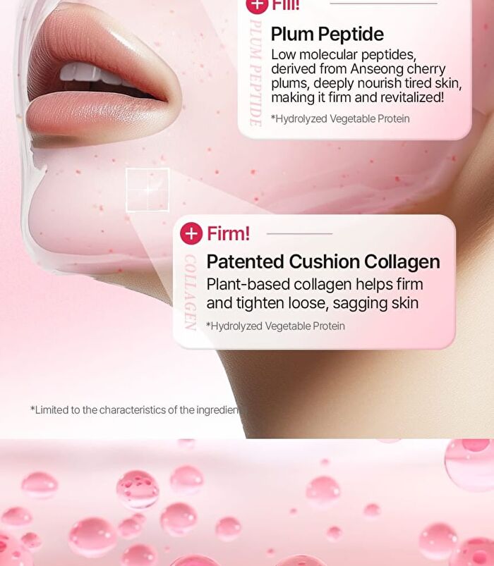 Plum Peptide Plumping Gel Mask - 30g x 1 sheet