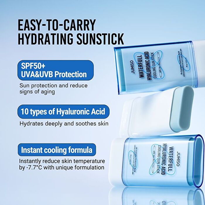 Jumiso Waterfull Hyaluronic Acid Cooling Sun Stick - 18g
