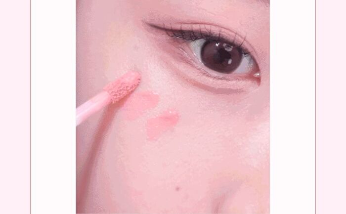Wakemake Sheer Glow Liquid Blusher Set - 5 Colors - #05 Nude Sparkle