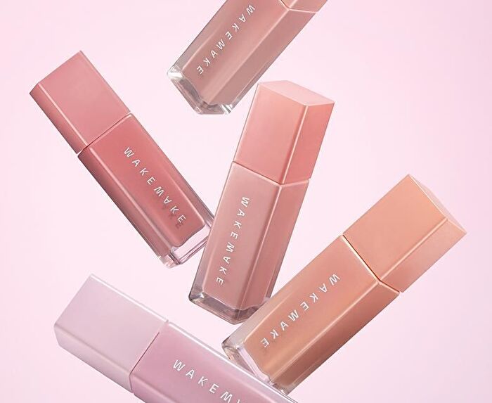 Wakemake Sheer Glow Liquid Blusher Set - 5 Colors - #05 Nude Sparkle