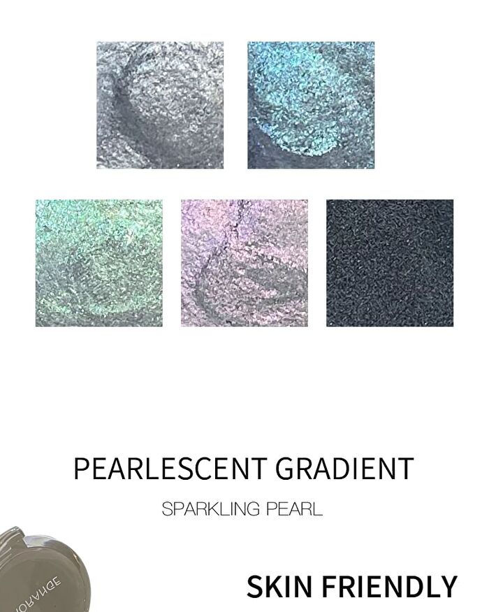 Herorange Light Cream Becomes Monochrome Eye Shadow - 1-3 - #02 Blue