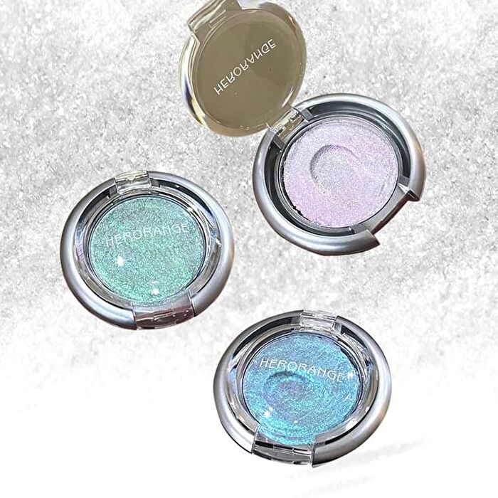 Herorange Light Cream Becomes Monochrome Eye Shadow - 1-3 - #02 Blue
