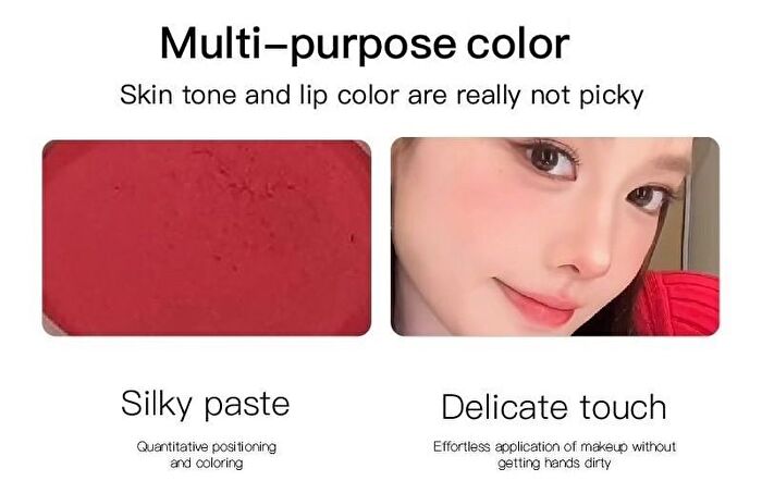 Herorange Lip & Cheek Dual -purpose Cream - 1-4 - #02 Coral Apricot