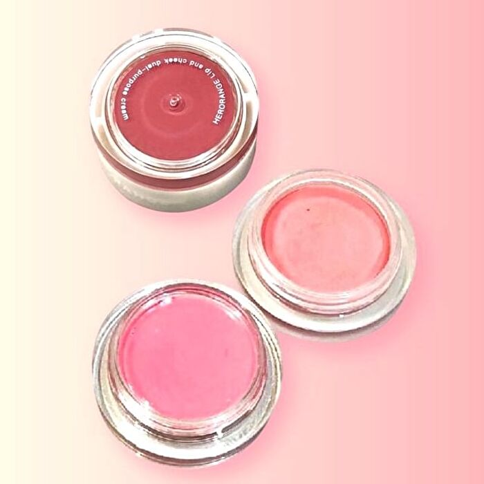 Herorange Lip & Cheek Dual -purpose Cream - 1-4 - #02 Coral Apricot