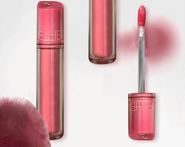 Herorange Water Light Lip Glaze - 1-4 - #01 Tulip Powder