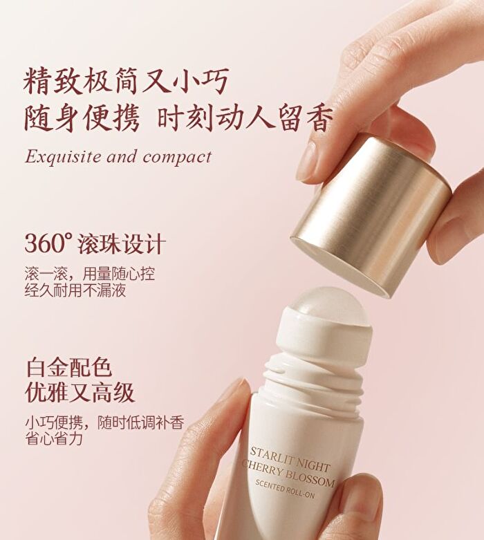 Starlit Night Sakura Scented Roll On Body Lotion - #Starlit Night Sakura
