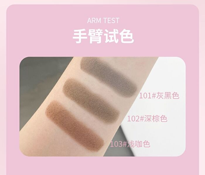 Natural Hairline Powder - 3 Colors - 103# Light Brown - 2.5g