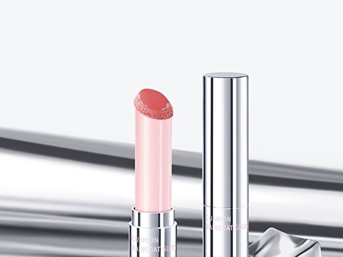 Cushion Raincoat Lip Gloss - 4 Colors - C01# Milk Apricot - 2.5g