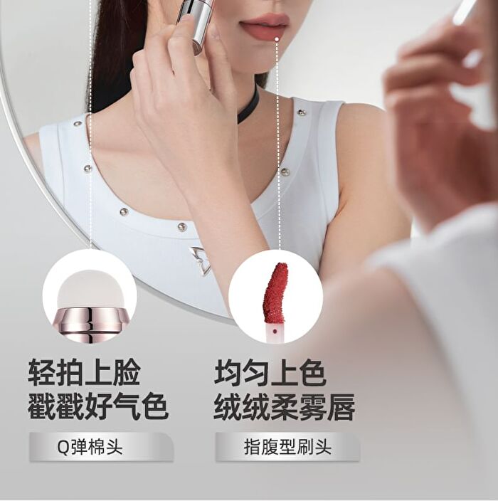 Lip & Cheek Multi Cream - 5 Colors - C05# Mocha Red - 3.8g