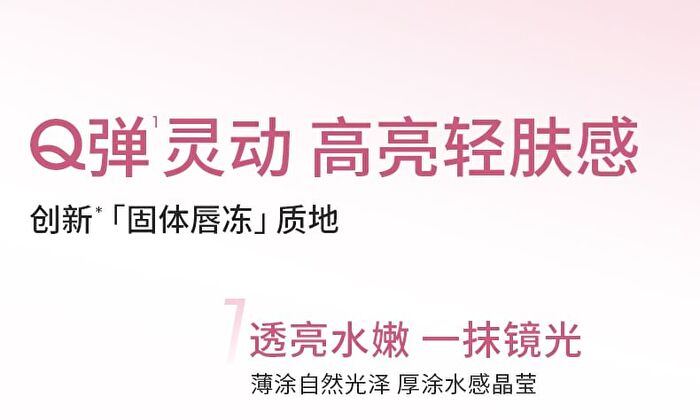 Chioture Crystal Clear Lip Gloss - 5 Colors - Q02# Rose Jelly - 5g