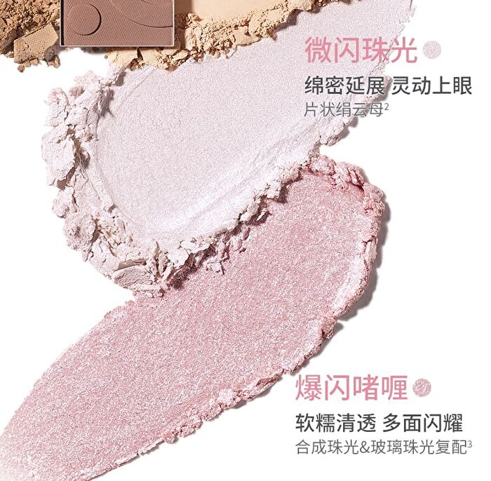 Textural 7-Color Eyeshadow Palette - 3 Types - 01# Neutral Brown - 9g