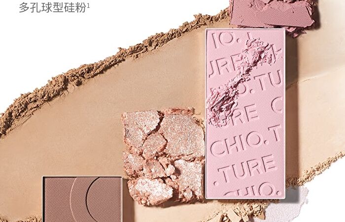 Chioture Textural 7-Color Eyeshadow Palette - 3 Types - 03# Milk Melon - 9g