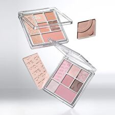Chioture Textural 7-Color Eyeshadow Palette - 3 Types - 03# Milk Melon - 9g