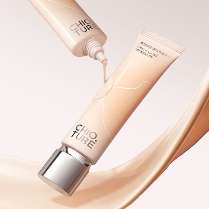 Light Long-Lasting Liquid Foundation - 2 Shades - 00# Ivory - 30g