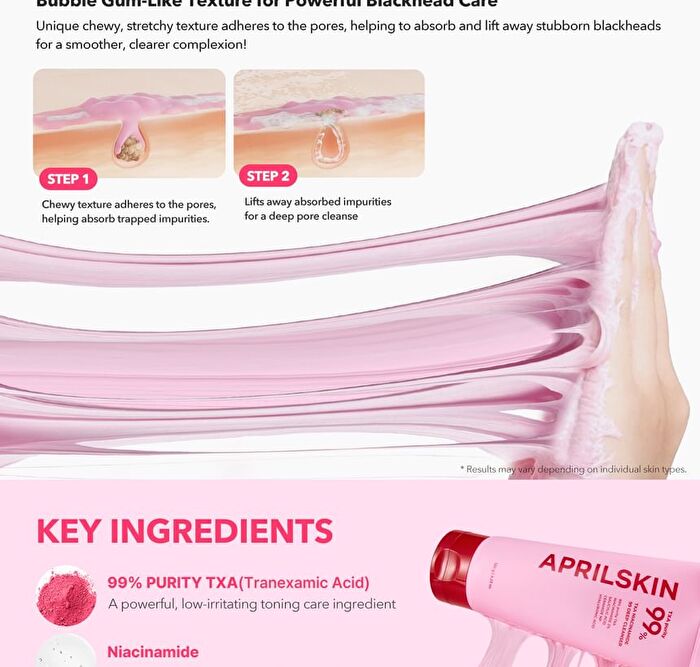 Aprilskin TXA Niacinamide 99 Deep Cleanser - 120g